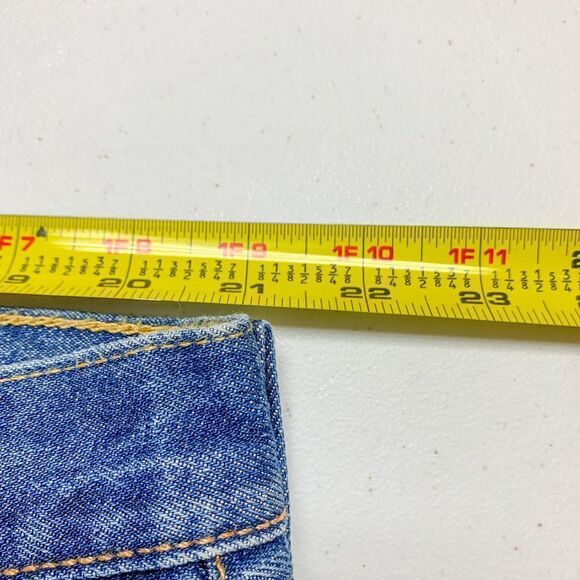 Levis 501 Jeans Mens 42 Blue Button Fly Denim Western Cowboy Outdoor Casual - Picture 12 of 15